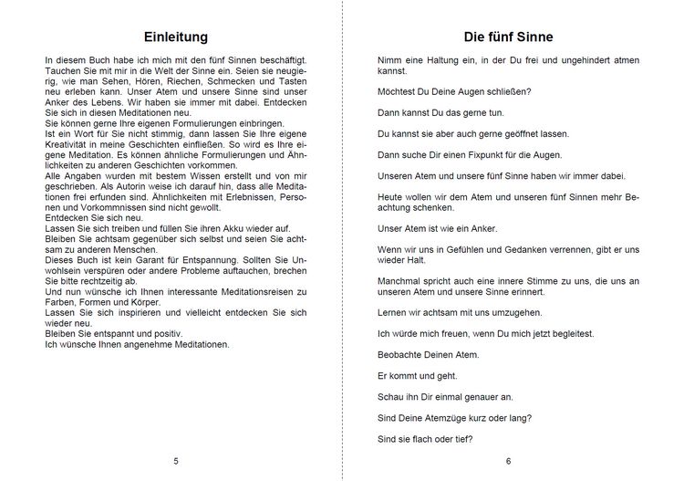 Produktbild: 30 Meditationen zum Eintauchen in die Welt der Sinne