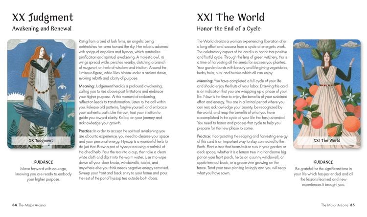 Produktbild: The Green Witchery Tarot Deck