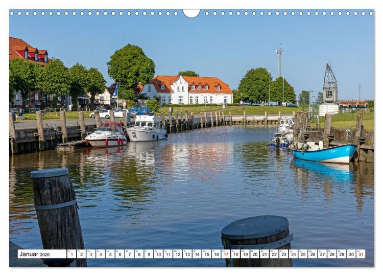 Produktbild: Moin Nordfriesland - Urlaub an der Nordseek&uuml;ste (Wandkalender 2026 DIN A3 quer), CALVENDO Monatskalender