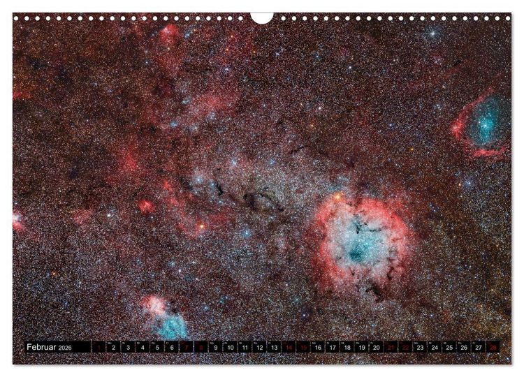 Produktbild: Deepsky XVII (Wandkalender 2026 DIN A3 quer), CALVENDO Monatskalender