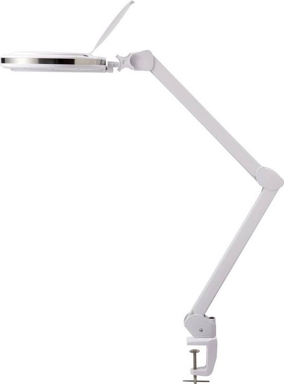 Produktbild: TOOLCRAFT TO-7567479 730lm 127mm (5 Zoll) Dimmbare LED-Lupenleuchte mit Klemme 8D 3X Vergr&ouml;&szlig;erungsfaktor=3.0 x 12.7cm 2021 Ener