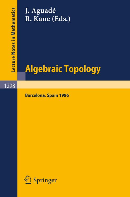 Produktbild: Algebraic Topology. Barcelona 1986