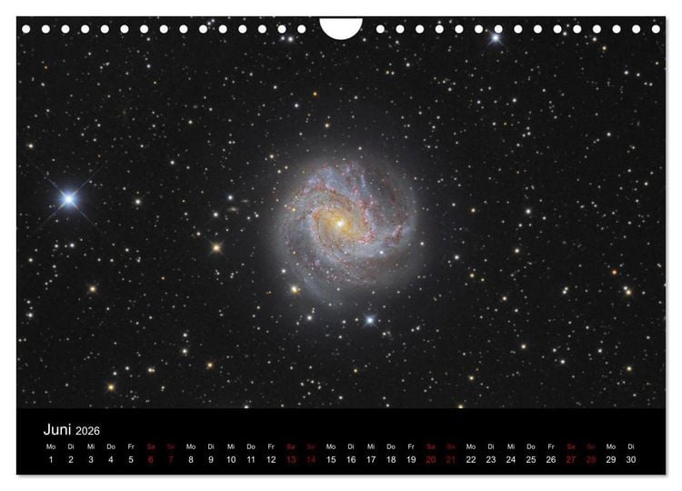 Produktbild: Beeindruckendes Universum (Wandkalender 2026 DIN A4 quer), CALVENDO Monatskalender