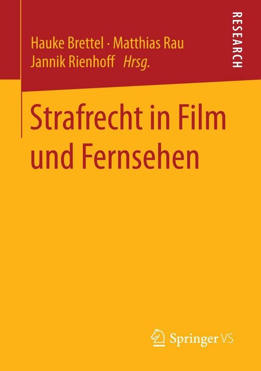 Produktbild: Strafrecht in Film und Fernsehen