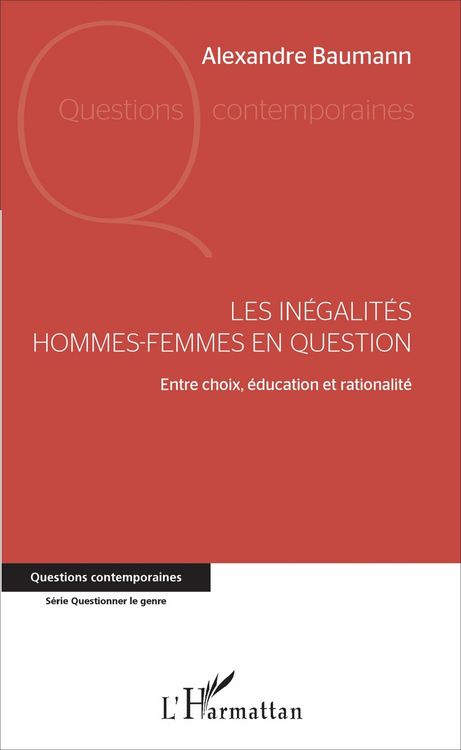 Produktbild: Les inegalites hommes-femmes en question