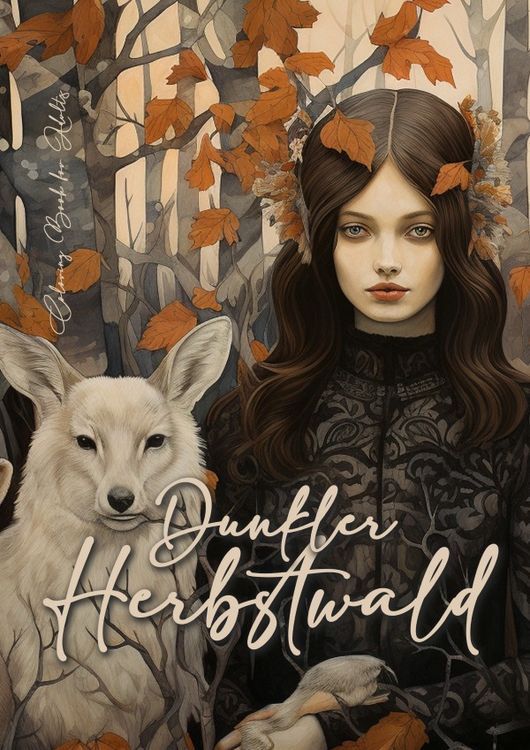 Produktbild: Dunker Herbstwald Malbuch f&uuml;r Erwachsene