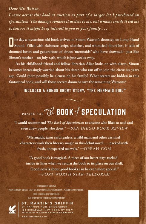 Produktbild: The Book of Speculation