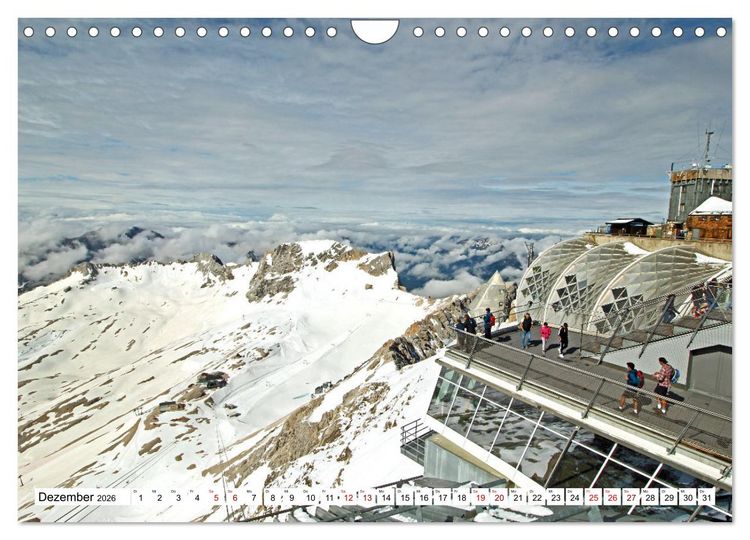 Produktbild: Zauber der Zugspitze (Wandkalender 2026 DIN A4 quer), CALVENDO Monatskalender