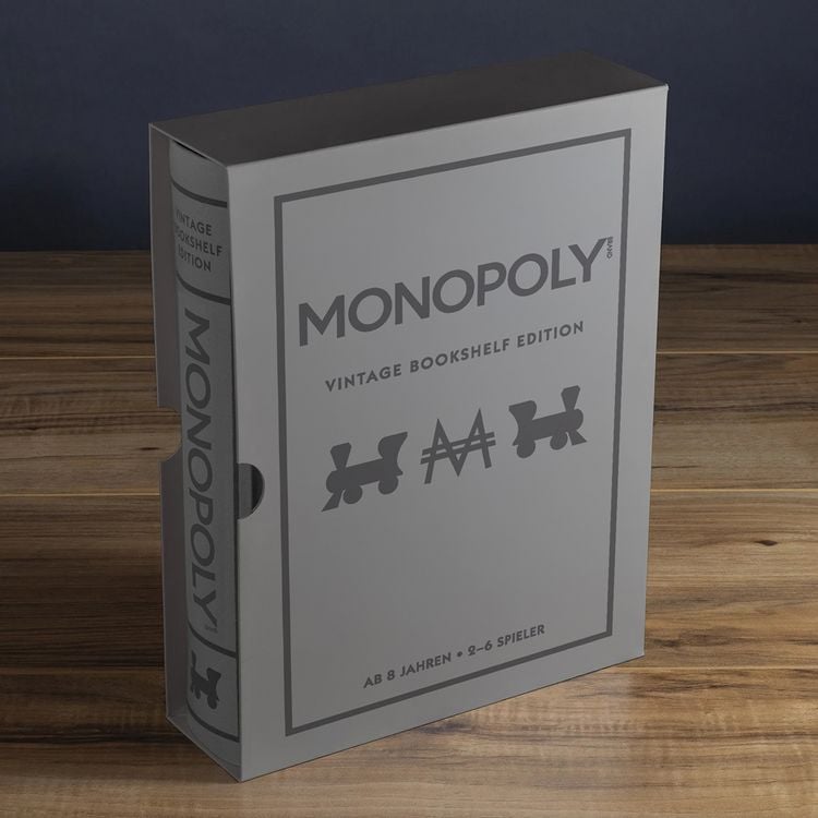 Produktbild: Monopoly - Vintage Buch-Design Edition