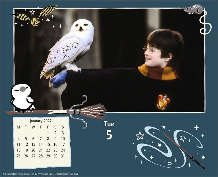 Produktbild: Harry Potter Tagesabrei&szlig;kalender 2027