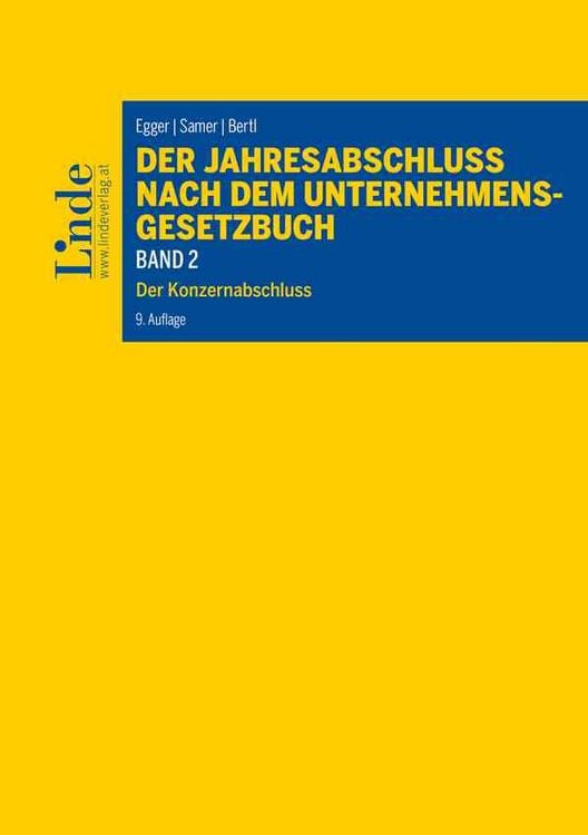 Bild vom Artikel Der Jahresabschluss nach dem Unternehmensgesetzbuch, Band 2 vom Autor Anton Egger