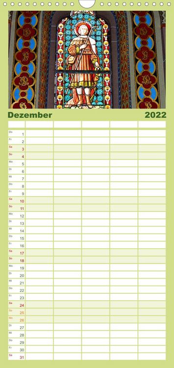 Produktbild: Familienplaner Malerisches Murgtal (Wandkalender 2022 , 21 cm x 45 cm, hoch)