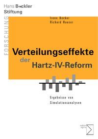 Produktbild: Verteilungseffekte der Hartz-IV-Reform