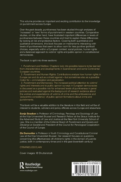 Produktbild: Resisting Punitiveness in Europe?