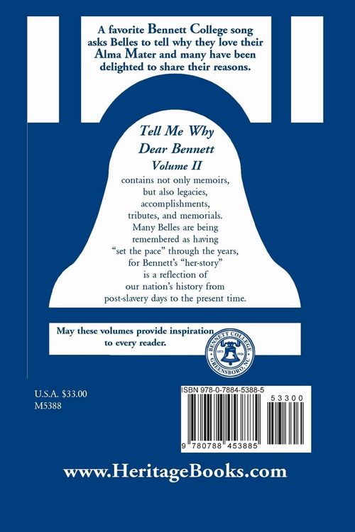 Produktbild: Tell Me Why Dear Bennett