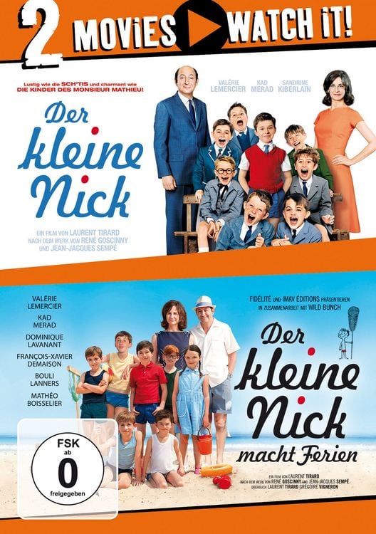 Produktbild: Der kleine Nick/...macht Ferien [2 DVDs]