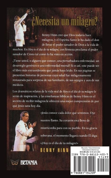 Produktbild: El Hoy Es El D&iquest;&iquest;a de Tu Milagro = This is Your Day for a Miracle