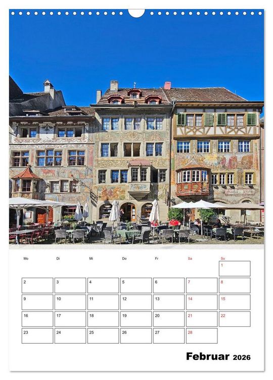 Produktbild: Bodenseeradweg - Auf dem Bodensee durch 3 L&auml;nder (Wandkalender 2026 DIN A3 hoch), CALVENDO Monatskalender