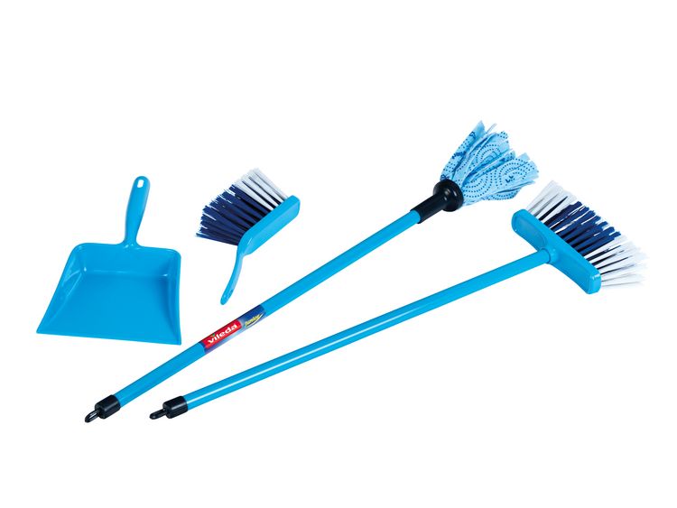 Produktbild: Kinder-Wischmopp Vileda Color Line blau 4 Teile