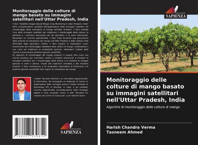 Produktbild: Monitoraggio delle colture di mango basato su immagini satellitari nell'Uttar Pradesh, India