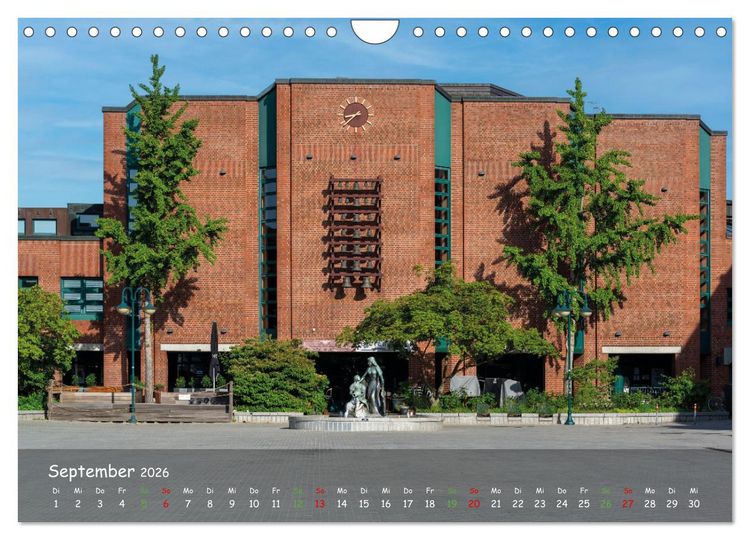 Produktbild: Zauberhaftes Norderstedt (Wandkalender 2026 DIN A4 quer), CALVENDO Monatskalender