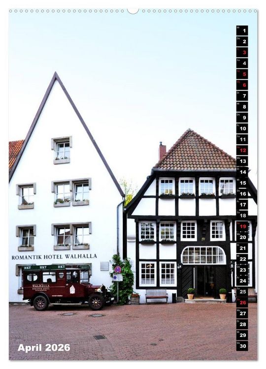 Produktbild: Osnabr&uuml;ck Fassade (Wandkalender 2026 DIN A2 hoch), CALVENDO Monatskalender