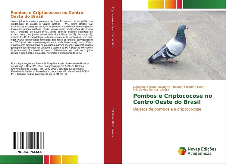 Produktbild: Pombos e Criptococose no Centro Oeste do Brasil
