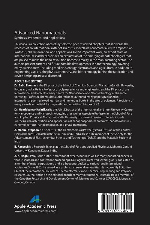 Produktbild: Advanced Nanomaterials