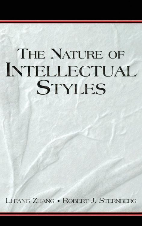 Produktbild: The Nature of Intellectual Styles