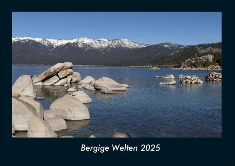 Produktbild: Bergige Welten 2025 Fotokalender DIN A4