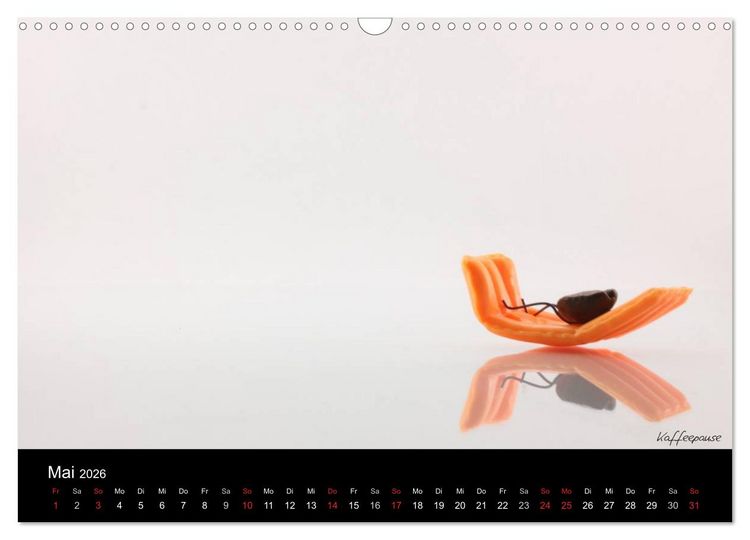Produktbild: Kaffeefahrt 2026 DIN A4 Querformat (Wandkalender 2026 DIN A3 quer), CALVENDO Monatskalender