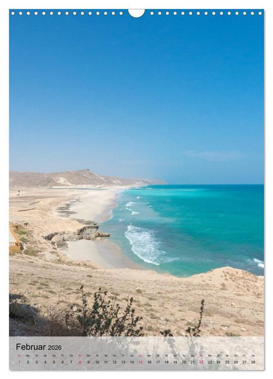 Produktbild: Zauberhafter Oman (Wandkalender 2026 DIN A3 hoch), CALVENDO Monatskalender
