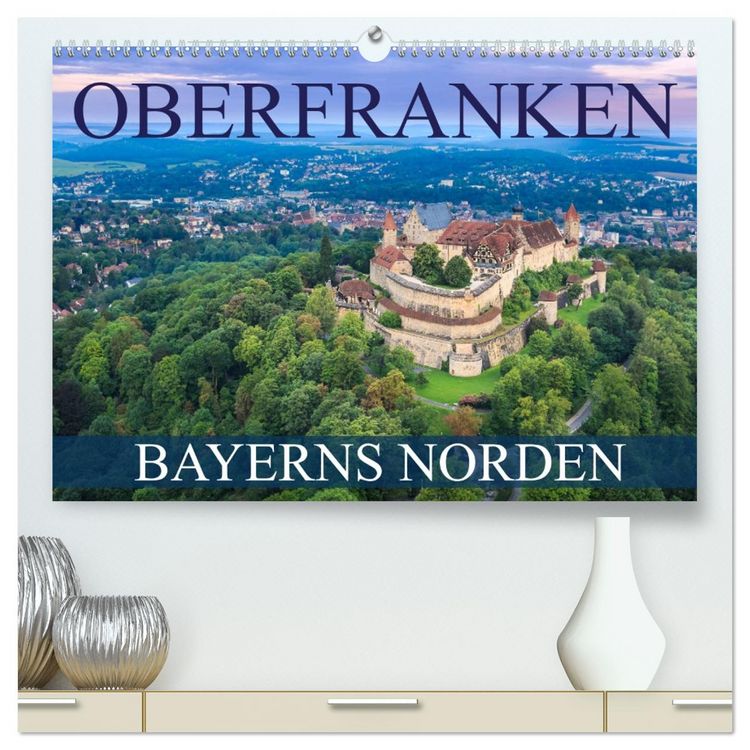 Produktbild: Oberfranken - Bayerns Norden (hochwertiger Premium Wandkalender 2026 DIN A2 quer), Kunstdruck in Hochglanz