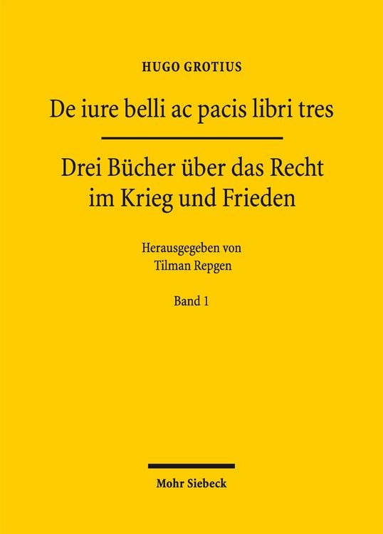 Produktbild: De iure belli ac pacis libri tres