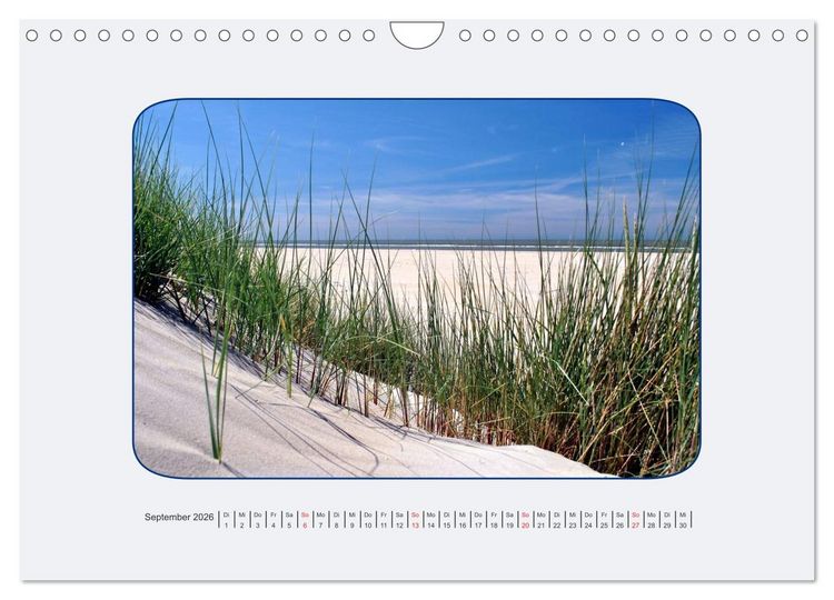 Produktbild: Ouddorp Spezial / Bilder von einer holl&auml;ndischen Nordseeinsel (Wandkalender 2026 DIN A4 quer), CALVENDO Monatskalender