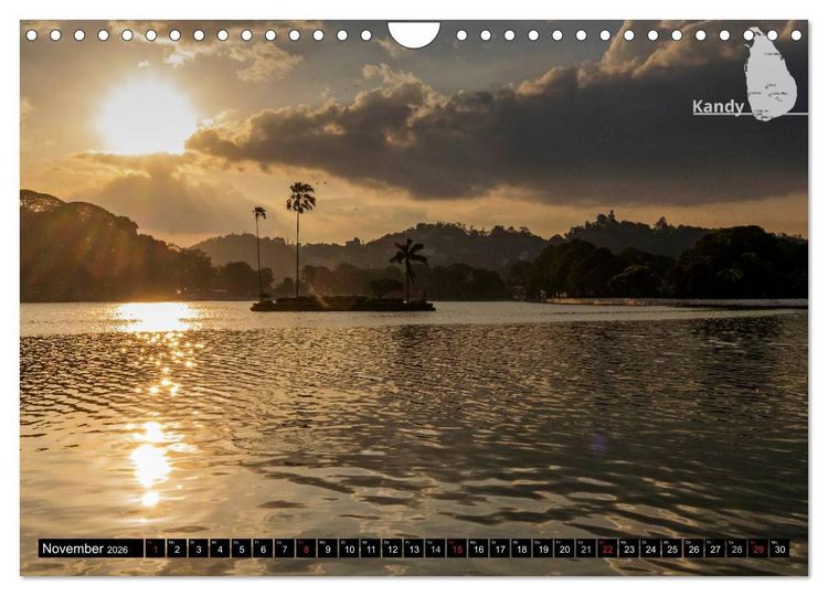 Produktbild: Sri Lanka, eine Reise &uuml;ber die Insel der King Coconut (Wandkalender 2026 DIN A4 quer), CALVENDO Monatskalender