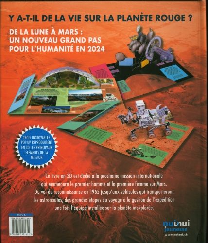 Produktbild: Mission vers Mars : conqu&ecirc;te de la plan&egrave;te rouge