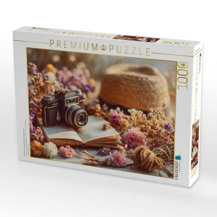 Produktbild: CALVENDO Puzzle Ein Motiv aus dem Kalender Zeitgefl&uuml;ster | 1000 Teile Lege-Gr&ouml;&szlig;e 64x48cm Foto-Puzzle f&uuml;r gl&uuml;ckliche Stunden