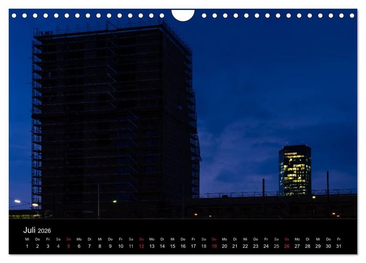 Produktbild: Baustellen (Wandkalender 2026 DIN A4 quer), CALVENDO Monatskalender