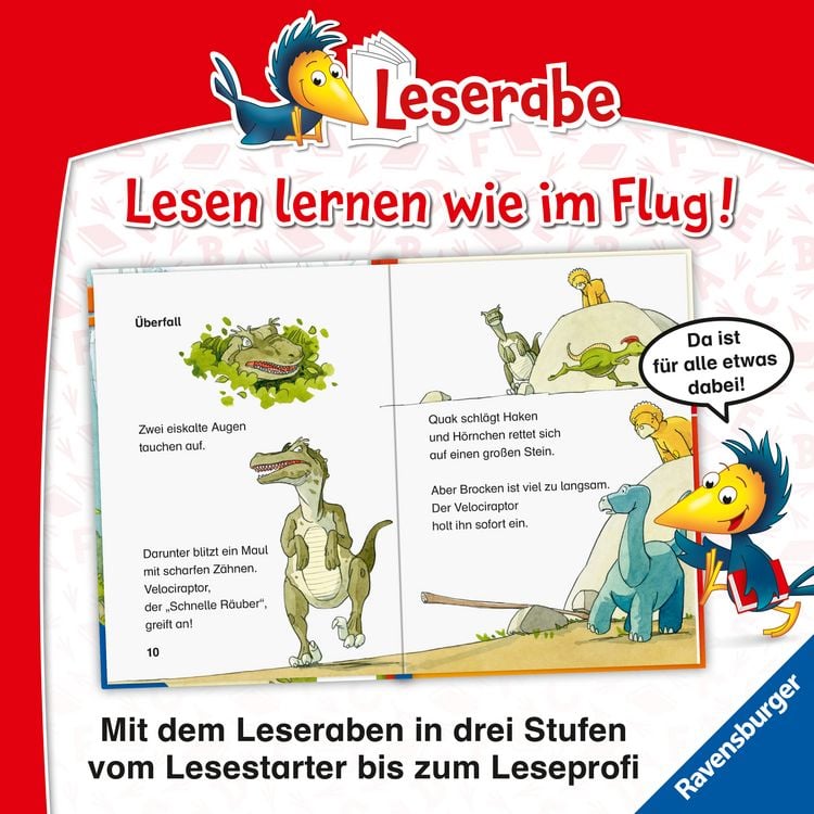 Produktbild: Leserabe 1. Lesestufe - Eine Falle f&uuml;r den T-Rex