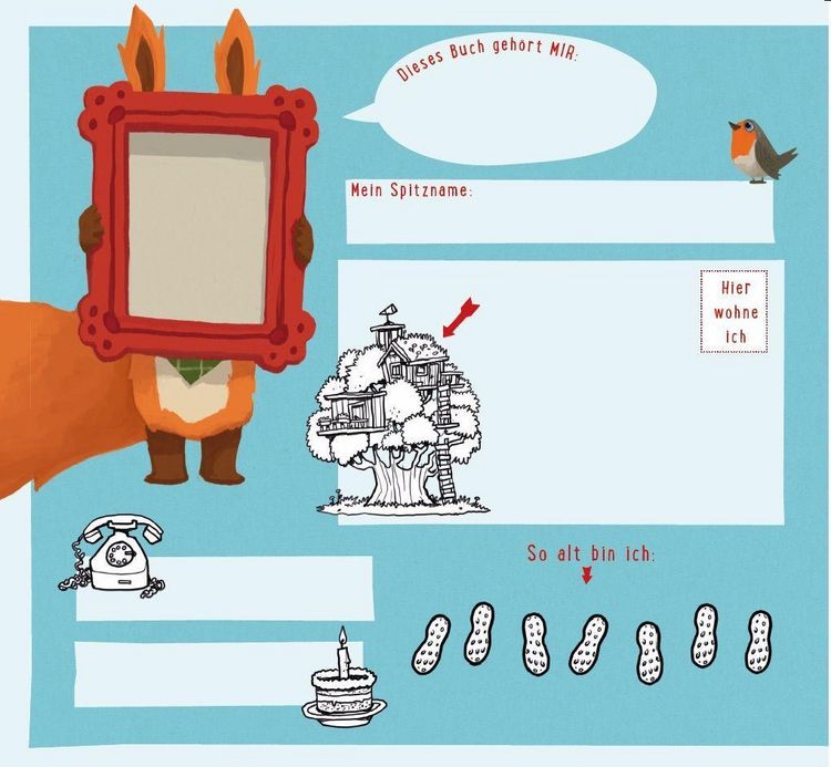 Produktbild: Kosmo & Klax. Meine Freunde Eintragbuch Kindergartenfreunde Freundebuch