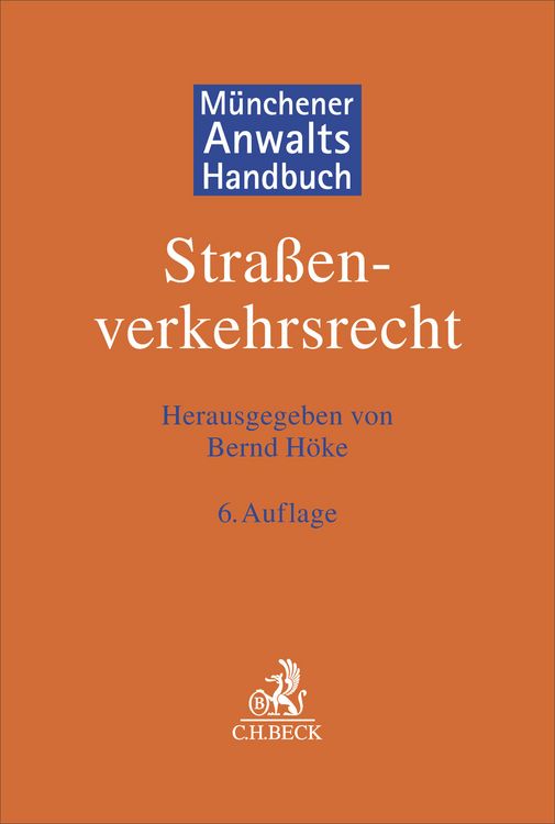 Produktbild: M&uuml;nchener Anwaltshandbuch Stra&szlig;enverkehrsrecht
