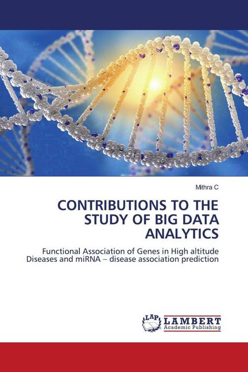Produktbild: Contributions To The Study Of Big Data Analytics