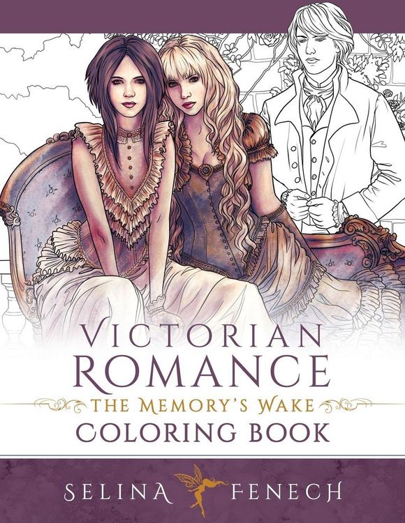 Produktbild: Victorian Romance - The Memory's Wake Coloring Book