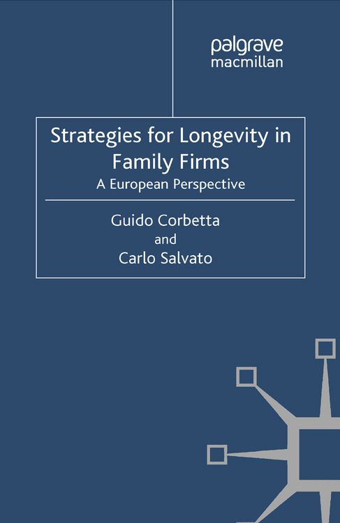 Produktbild: Strategies for Longevity in Family Firms