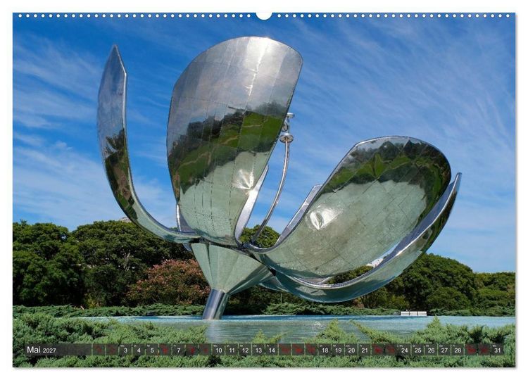 Produktbild: Buenos Aires mit Iguazu (Wandkalender 2027 DIN A2 quer), CALVENDO Monatskalender