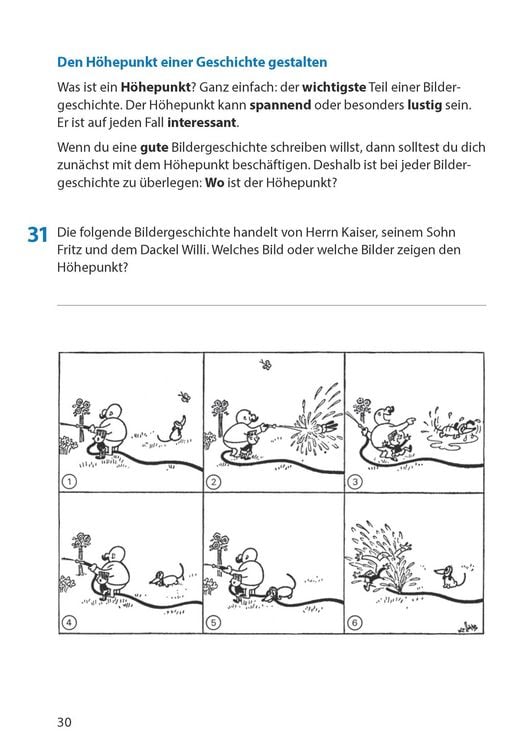 Produktbild: Deutsch 4./5. Klasse &Uuml;bungsheft - Bildergeschichte