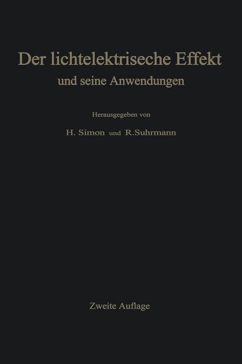 Produktbild: Der lichtelektrische Effekt und seine Anwendungen