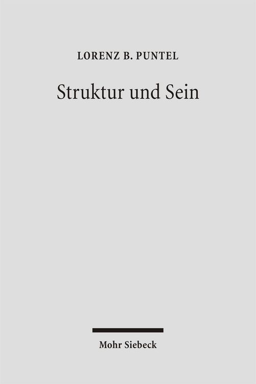 Produktbild: Struktur und Sein