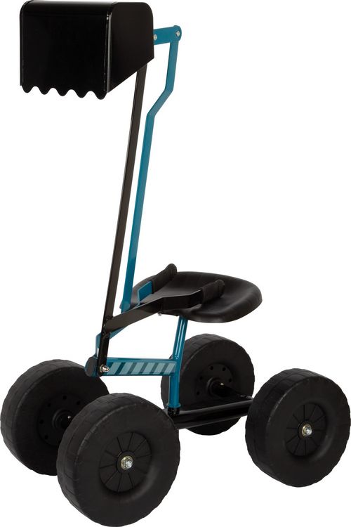 Produktbild: small foot 12798 - Bagger mit R&auml;dern blau